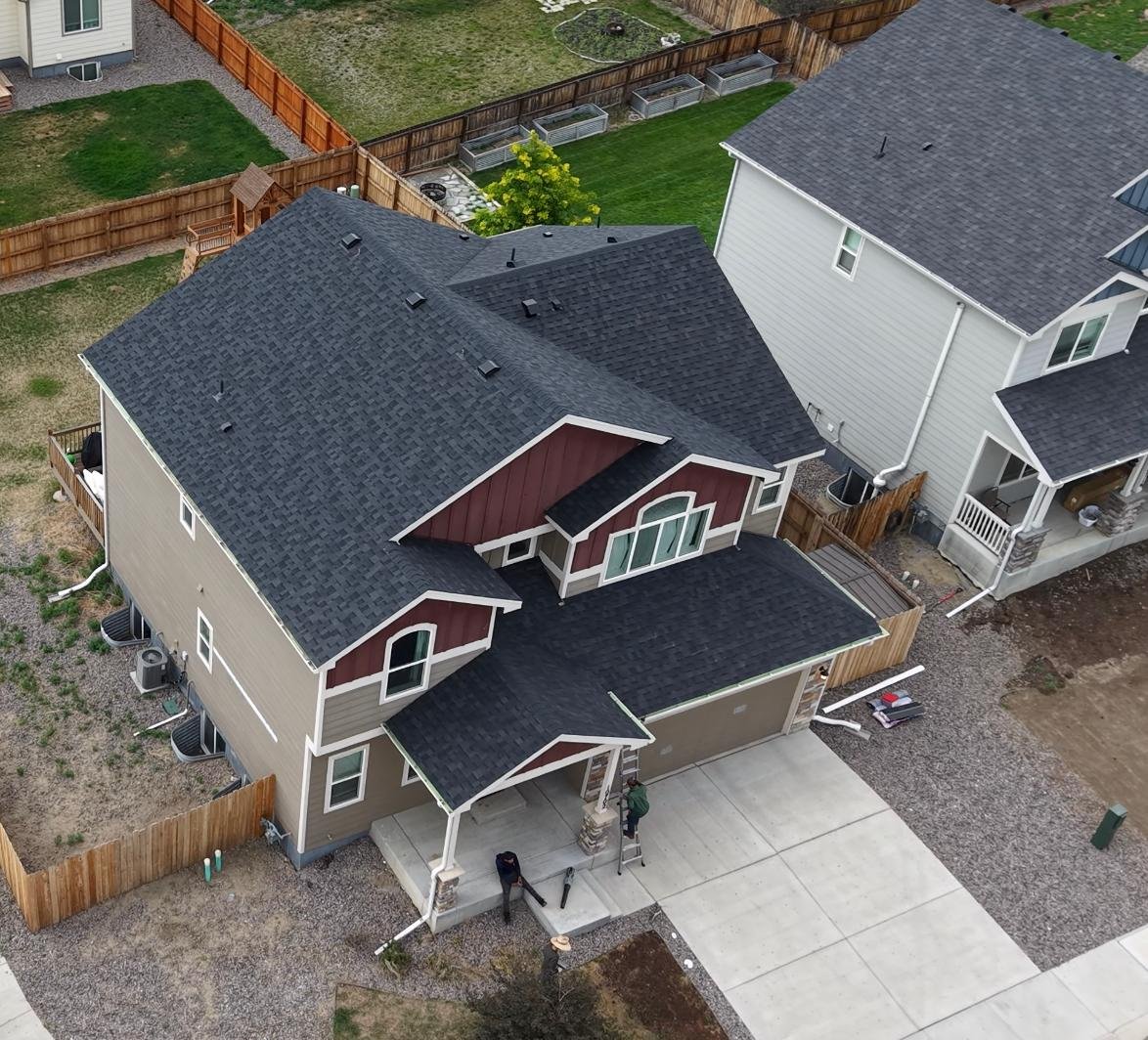 GAF Class 4 impact resistant shingles